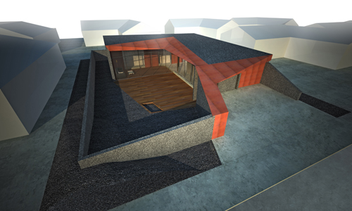 folded house