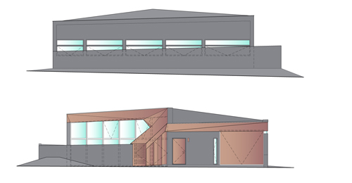 folded house