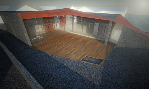 folded house