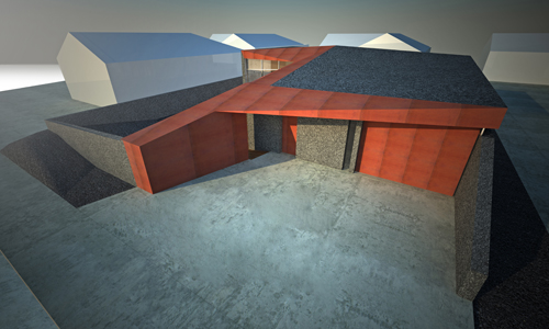 folded house